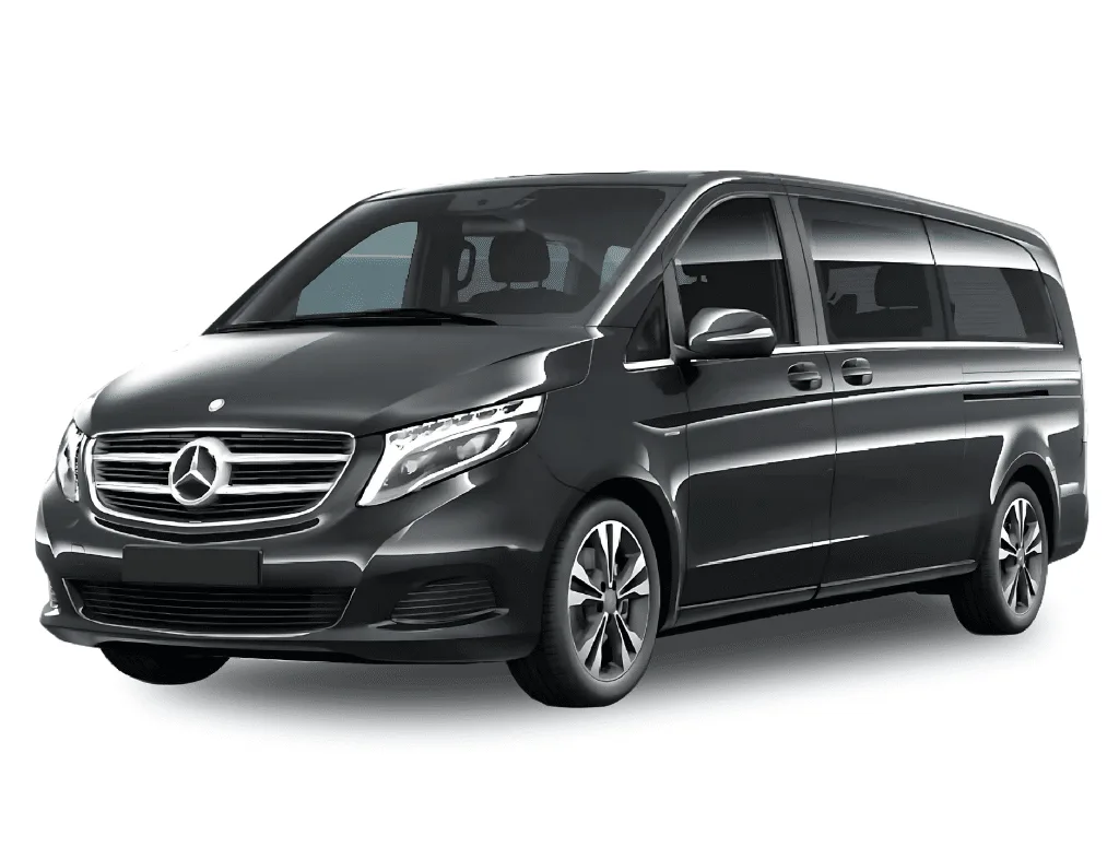 Mercedes-Benz V-Class minibus by Durham City Cabs for group travel