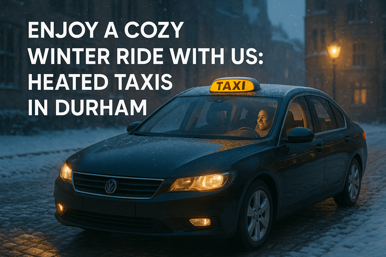 Enjoy A Cozy Winter with Durham City Cabs