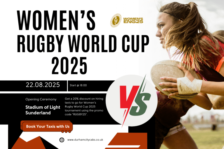 Book your taxis to enjoy Womens Rugby World cup 2025