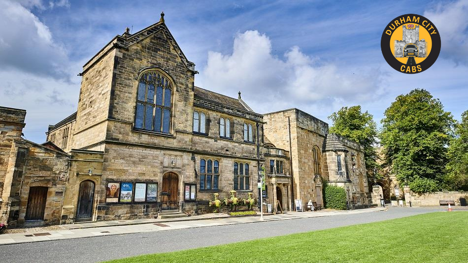 The historic stone building on Palace Green, which serves as the entrance for the pre-booked Durham Castle guided tours.